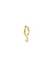 14K Gold Diamond Dangle Charm Spacer