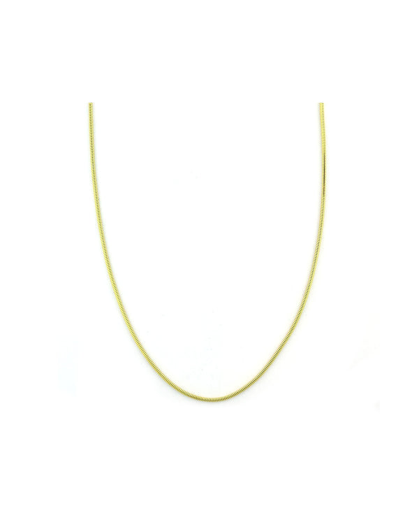 14K Gold Thin Snake Chain
