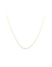 Tiny 14K Gold Dotted Adjustable Chain