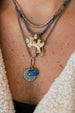 Silver Diamond Wishbone Charm