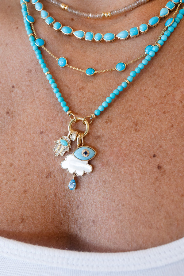 Itty Bitty 14K Yellow Gold Channel Set Baguette Diamond Spacer