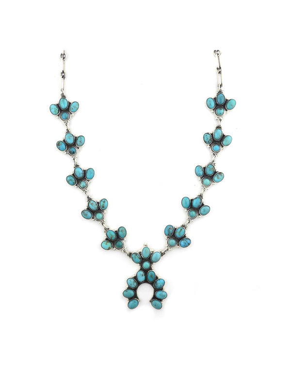 Federico Mini Dark Turquoise Squash Blossom