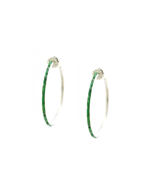 Malachite Tiled Federico Hoops