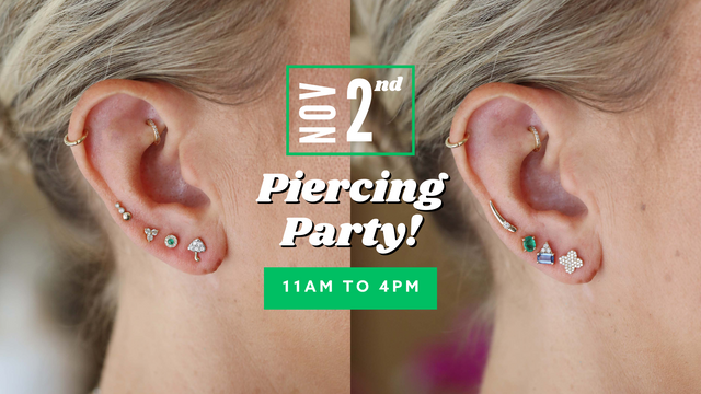 November 2: Piercing Party!