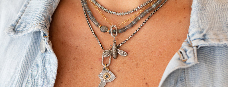 Silver & Diamond Jewelry