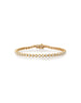 14K Gold 1.95ct Cupcake Diamond Tennis Bracelet
