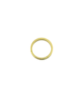 17mm 14K Yellow Gold Simple Lock Connector