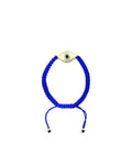 Classic Cosmic Eye Bracelet: Cobalt Blue Cord
