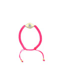 Halo Cosmic Eye Bracelet: Hot Pink Cord
