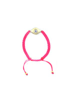 Halo Cosmic Eye Bracelet: Hot Pink Cord