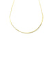 14K Gold Thin Choker