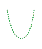 14K Gold 4mm Jade Tin Cup Necklace