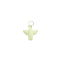 Small 14K Gold Carved Mammoth Ivory Thunderbird Charm