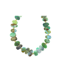 20mm Oval Peruvian Opal Rondelle Necklace