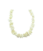 Chunky Shell Mother of Pearl Beaded Necklace