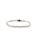 14K White Gold 2ct Cupcake Tennis Bracelet