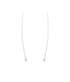 Lock Ready: 4mm Freshwater White Pearls