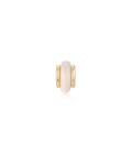 14K Gold Mother of Pearl Oval Spacer