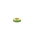 8mm 14K Gold Channel Set Emerald Spacer