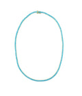 Medium 14K Gold Turquoise Tennis Necklace