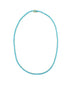 Medium 14K Gold Turquoise Tennis Necklace
