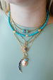 14K Gold Diamond Rosalie Cameo Pendant