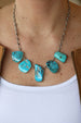 One of a Kind Federico Turquoise Slab Necklaces