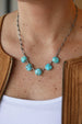 One of a Kind Federico Turquoise Slab Necklaces