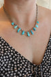 One of a Kind Federico Turquoise Slab Necklaces