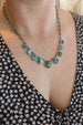 One of a Kind Federico Turquoise Slab Necklaces