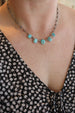 One of a Kind Federico Turquoise Slab Necklaces