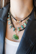 Black Onyx Beaded GEmstone Necklace