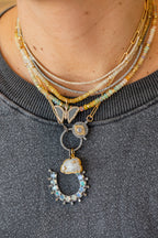 14K Gold Thin Diamond Choker