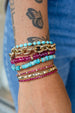 6mm Heishi Turquoise Rondelle Stretchy