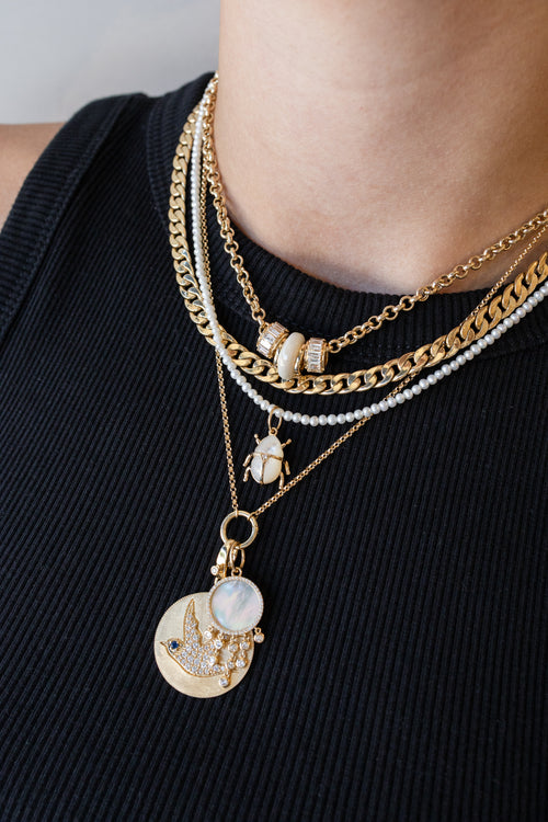 14K Gold 3.7mm Rolo Chain