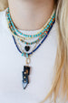 Small 14K Gold Black Onyx Scalloped Heart Charm