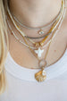 The Lina Necklace: White Pearl