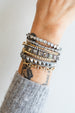 Silver Diamond Marquise Shaped Tennis Bracelet