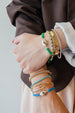 Classic Cosmic Eye Bracelet: Green Cord