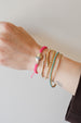 Halo Cosmic Eye Bracelet: Hot Pink Cord