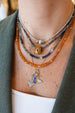 14K Gold Valentino Chain 10mm Diamond Lock Necklace