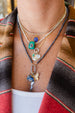 Lock Ready: Open 3mm Peacock Pearls