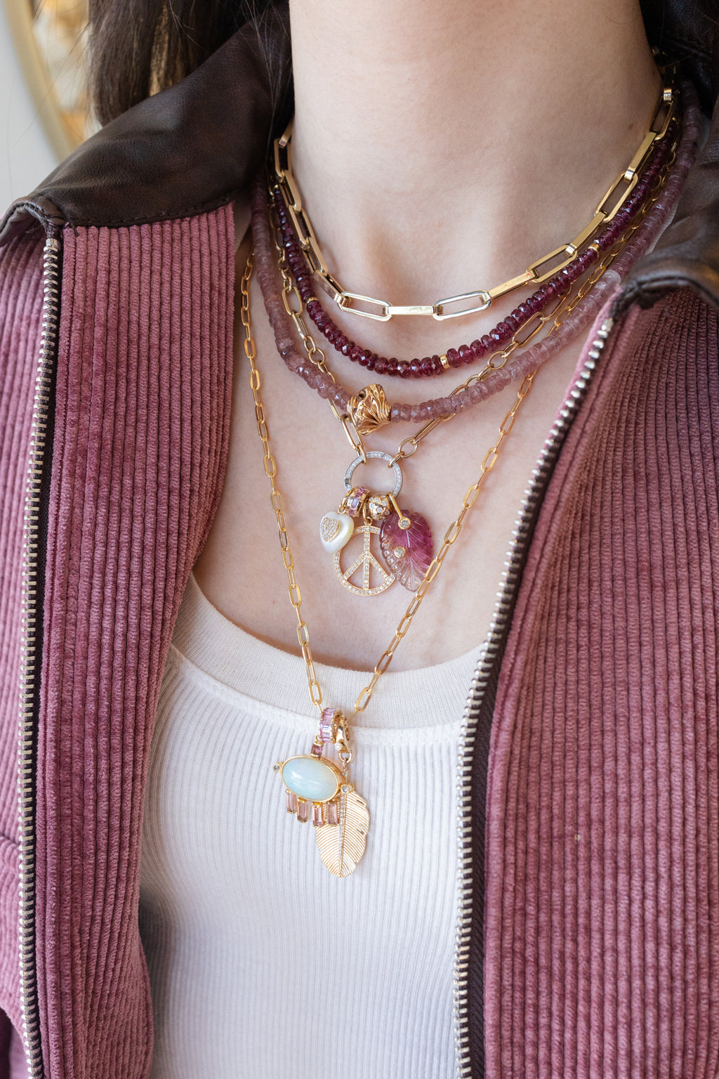 18" 14K Gold Modern Boxy Paperclip Necklace