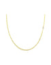 2.5x6mm XS 14K Gold Flat Paper Clip Chain