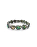Silver Diamond Abalone Bracelet
