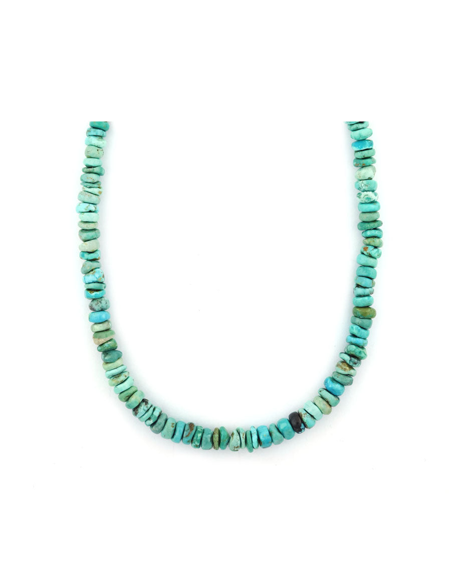 Chunky Arizona Turquoise Nugget Necklace