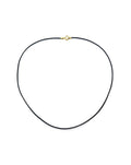 1mm Black Leather Cord Necklace