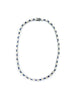 Blue Sapphire Polki Diamond Tennis Necklace
