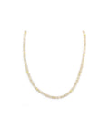 Champagne Zircon Rondelle Necklace