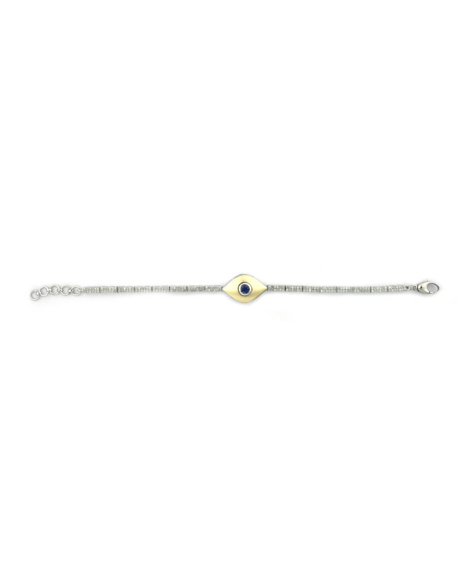 Classic Cosmic Eye Diamond Tennis Bracelet